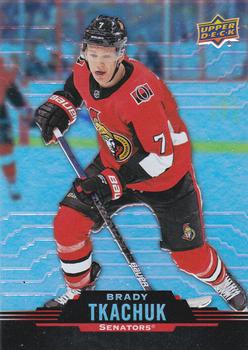#7 Brady Tkachuk - Ottawa Senators - 2020-21 Upper Deck Tim Hortons Hockey