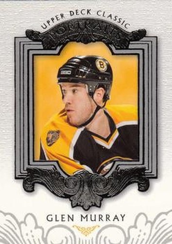 #7 Glen Murray - Boston Bruins - 2003-04 Upper Deck Classic Portraits Hockey