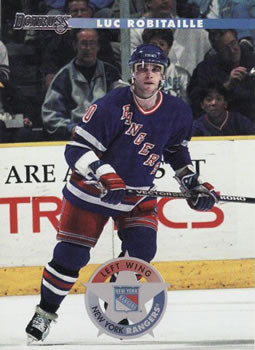 #7 Luc Robitaille - New York Rangers - 1996-97 Donruss Hockey