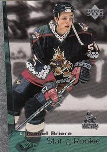 #7 Daniel Briere - Phoenix Coyotes - 1998-99 Upper Deck Hockey