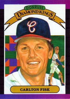 #7 Carlton Fisk - Chicago White Sox - 1989 Donruss Baseball