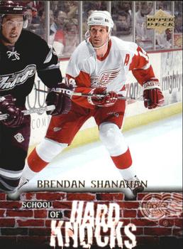 #HK7 Brendan Shanahan - Detroit Red Wings - 2005-06 Upper Deck Hockey - School of Hard Knocks