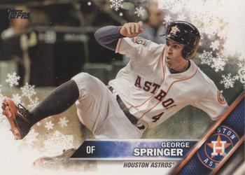 #HMW7 George Springer - Houston Astros - 2016 Topps Holiday Baseball