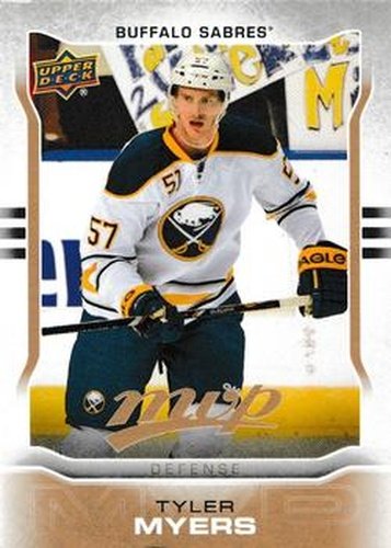 #7 Tyler Myers - Buffalo Sabres - 2014-15 Upper Deck MVP Hockey