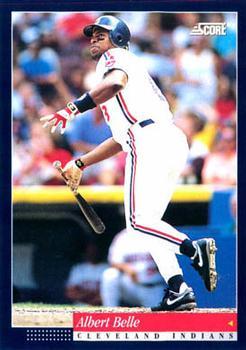 #7 Albert Belle - Cleveland Indians -1994 Score Baseball
