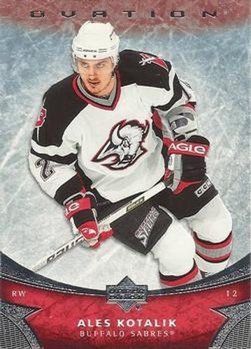 #7 Ales Kotalik - Buffalo Sabres - 2006-07 Upper Deck Ovation Hockey