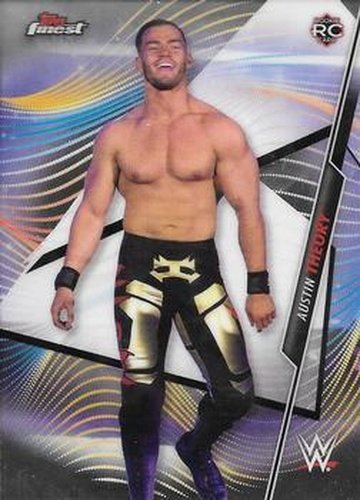 #7 Austin Theory - 2020 Topps WWE Finest Wrestling