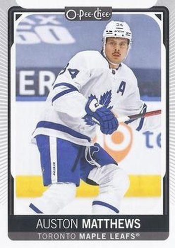 #7 Auston Matthews - Toronto Maple Leafs - 2021-22 O-Pee-Chee Hockey