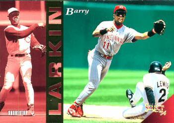 #7 Barry Larkin - Cincinnati Reds - 1994 Select Baseball