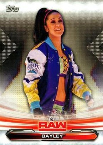#7 Bayley - 2019 Topps WWE RAW Wrestling