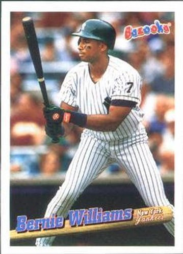 #7 Bernie Williams - New York Yankees - 1996 Bazooka Baseball
