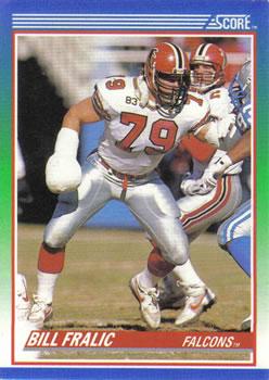 #7 Bill Fralic - Atlanta Falcons - 1990 Score Football