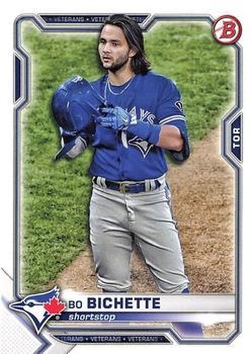 #7 Bo Bichette - Toronto Blue Jays - 2021 Bowman Baseball