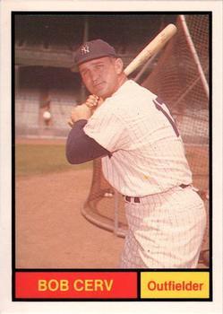 #7 Bob Cerv - New York Yankees -1982 Galasso 1961 World Champions New York Yankees Baseball