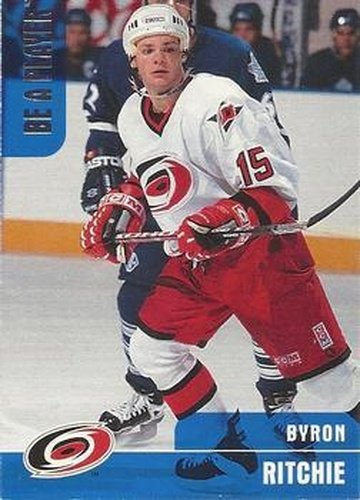 #7 Byron Ritchie - Carolina Hurricanes - 1999-00 Be a Player Memorabilia Hockey