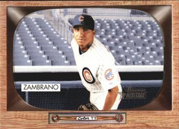 #7 Carlos Zambrano - Chicago Cubs - 2004 Bowman Heritage Baseball