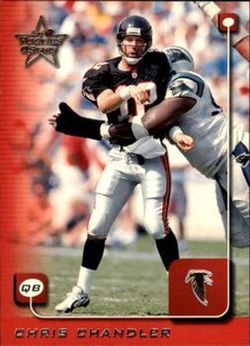 #7 Chris Chandler - Atlanta Falcons - 1999 Leaf Rookies & Stars Football