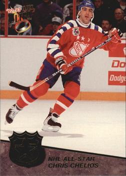 #7 Chris Chelios - Chicago Blackhawks - 1992-93 Ultra - NHL All-Stars Hockey