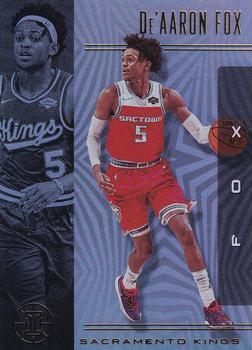 #7 De'Aaron Fox - Sacramento Kings - 2019-20 Panini Illusions Basketball