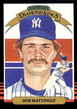 #7 Don Mattingly - New York Yankees - 1985 Donruss Baseball