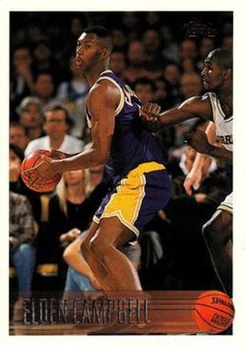 #7 Elden Campbell - Los Angeles Lakers - 1996-97 Topps Basketball