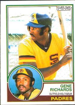 #7 Gene Richards - San Diego Padres - 1983 O-Pee-Chee Baseball