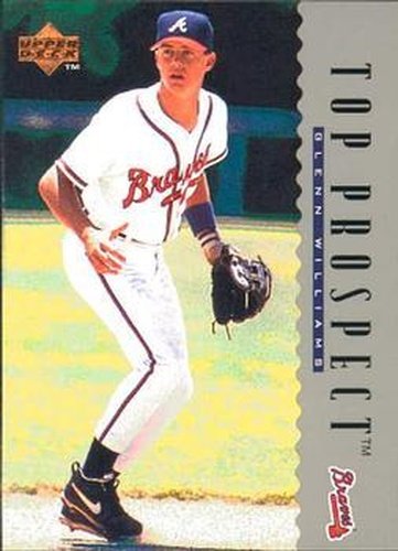 #7 Glenn Williams - Atlanta Braves - 1995 Upper Deck Baseball