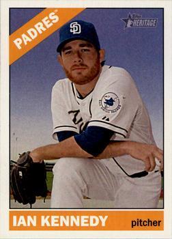 #7 Ian Kennedy - San Diego Padres - 2015 Topps Heritage Baseball