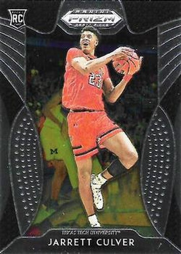 #7 Jarrett Culver - Texas Tech Red Raiders - 2019 Panini Prizm Draft Picks Basketball