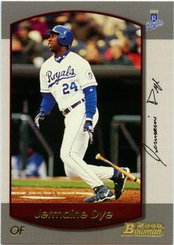 #7 Jermaine Dye - Kansas City Royals - 2000 Bowman Baseball