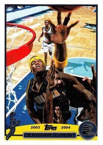 #7 Jermaine O'Neal - Indiana Pacers - 2003-04 Topps Basketball