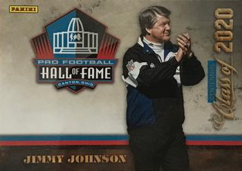 #7 Jimmy Johnson - Dallas Cowboys - 2020 Panini Pro Football Hall of Fame Football