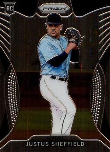 #7 Justus Sheffield - Seattle Mariners - 2019 Panini Prizm Baseball