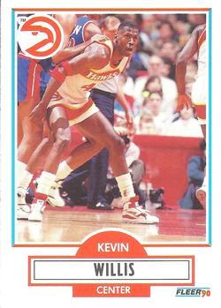 #7 Kevin Willis - Atlanta Hawks - 1990-91 Fleer Basketball