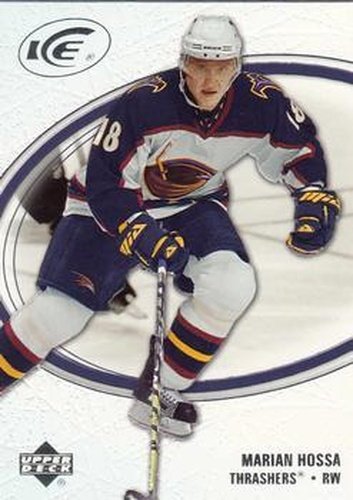 #7 Marian Hossa - Atlanta Thrashers - 2005-06 Upper Deck Ice Hockey