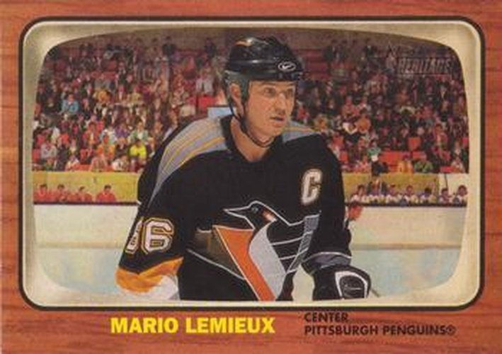 #7 Mario Lemieux - Pittsburgh Penguins - 2002-03 Topps Heritage Hockey