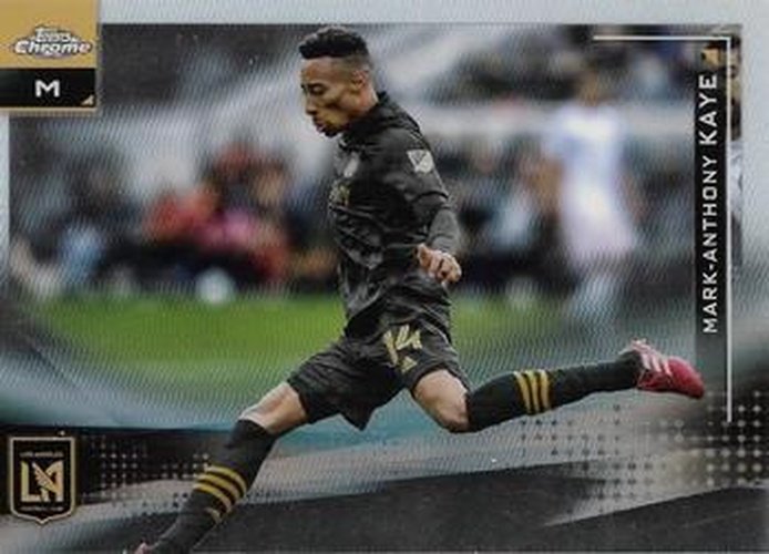 #7 Mark-Anthony Kaye - Los Angeles FC - 2021 Topps Chrome MLS Soccer