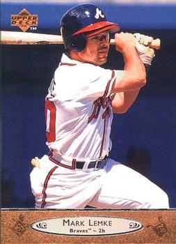 #7 Mark Lemke - Atlanta Braves - 1996 Upper Deck Baseball