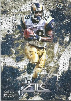 #7 Marshall Faulk - St. Louis Rams - 2014 Topps Fire Football