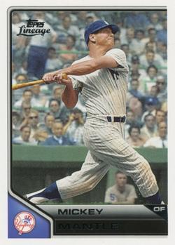 #7 Mickey Mantle - New York Yankees - 2011 Topps Lineage Baseball