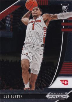 #7 Obi Toppin - Dayton Flyers - 2020 Panini Prizm Draft Picks Collegiate Basketball