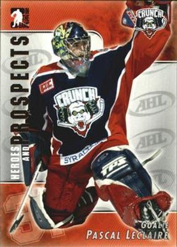 #7 Pascal Leclaire - Syracuse Crunch - 2004-05 In The Game Heroes and Prospects Hockey