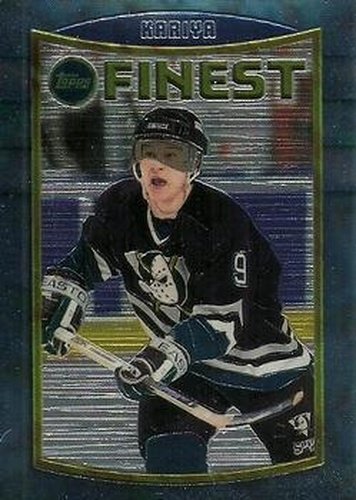 #7 Paul Kariya - Anaheim Mighty Ducks - 1994-95 Finest Hockey