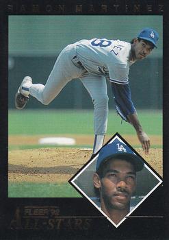 #7 Ramon Martinez - Los Angeles Dodgers - 1992 Fleer Baseball - All-Stars