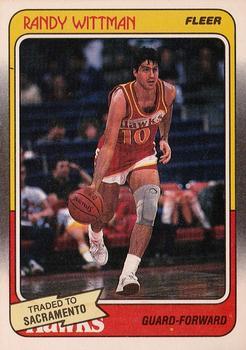 #7 Randy Wittman - Sacramento Kings - 1988-89 Fleer Basketball