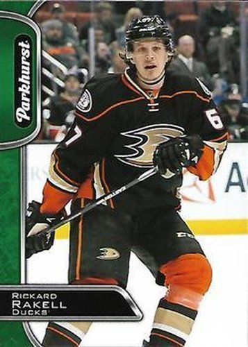 #7 Rickard Rakell - Anaheim Ducks - 2016-17 Parkhurst Hockey