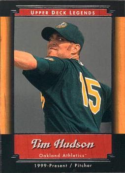 #7 Tim Hudson - Oakland Athletics - 2001 Upper Deck Legends Baseball