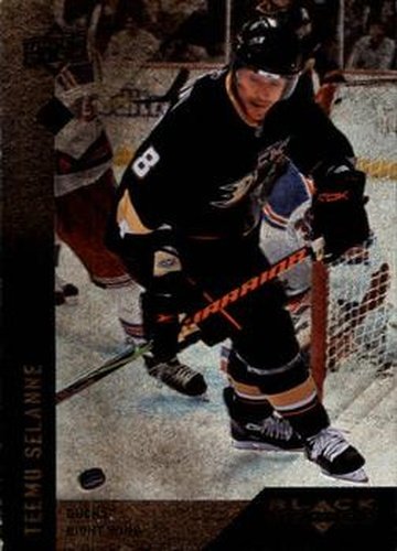 #7 Teemu Selanne - Anaheim Ducks - 2009-10 Upper Deck Black Diamond Hockey