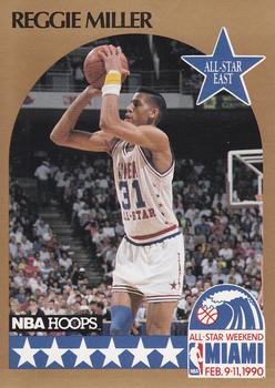 #7 Reggie Miller - Indiana Pacers - 1990-91 Hoops Basketball