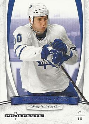 #7 Alexander Steen - Toronto Maple Leafs - 2007-08 Fleer Hot Prospects Hockey